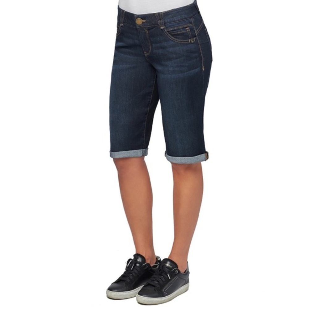 Democracy‎ New “Ab"solution Indigo Bermuda Short 2P
